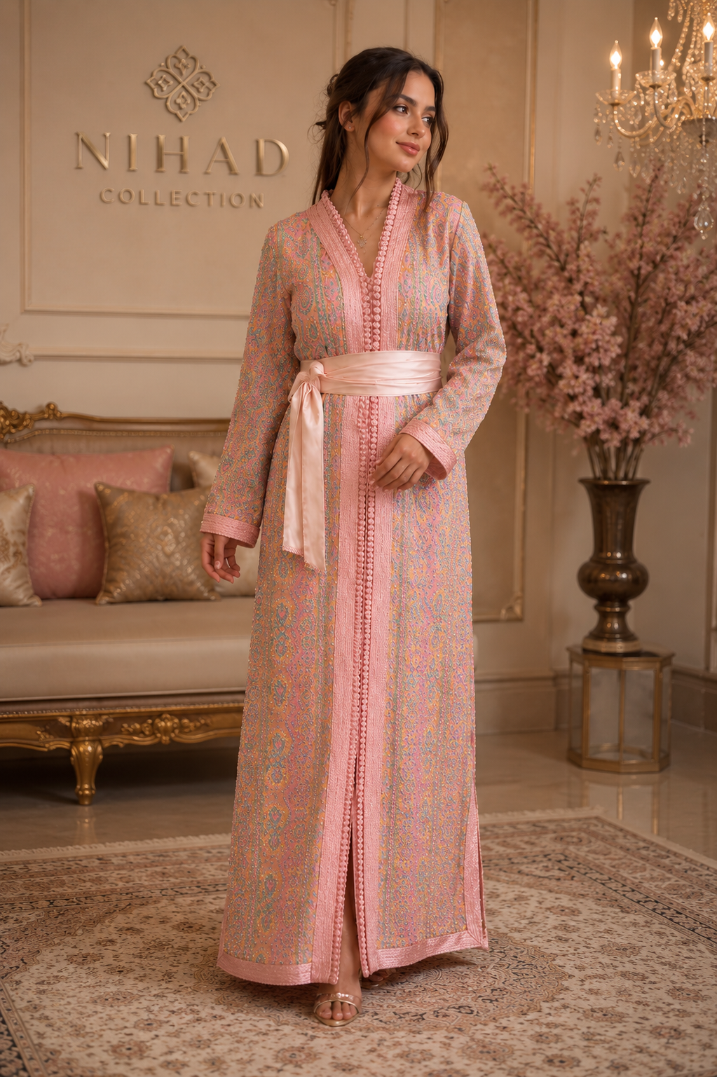 Le Caftan Jardin de Perles