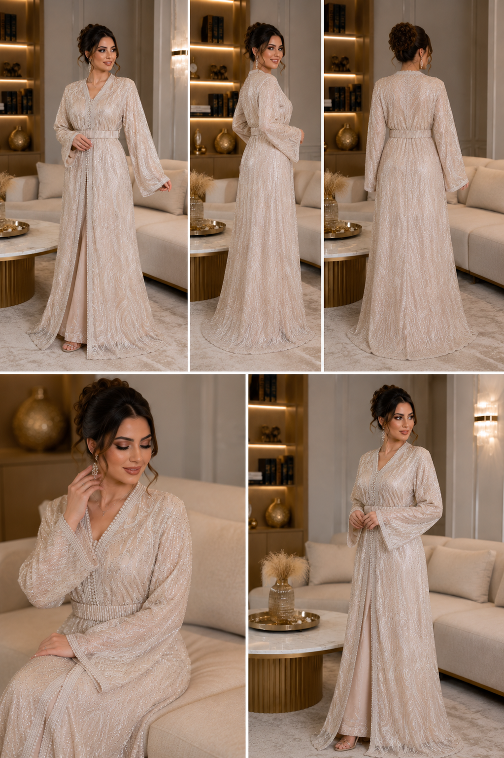 Le Caftan Nacre Impériale