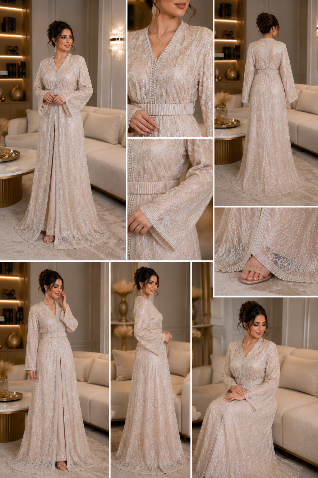 Le Caftan Nacre Impériale