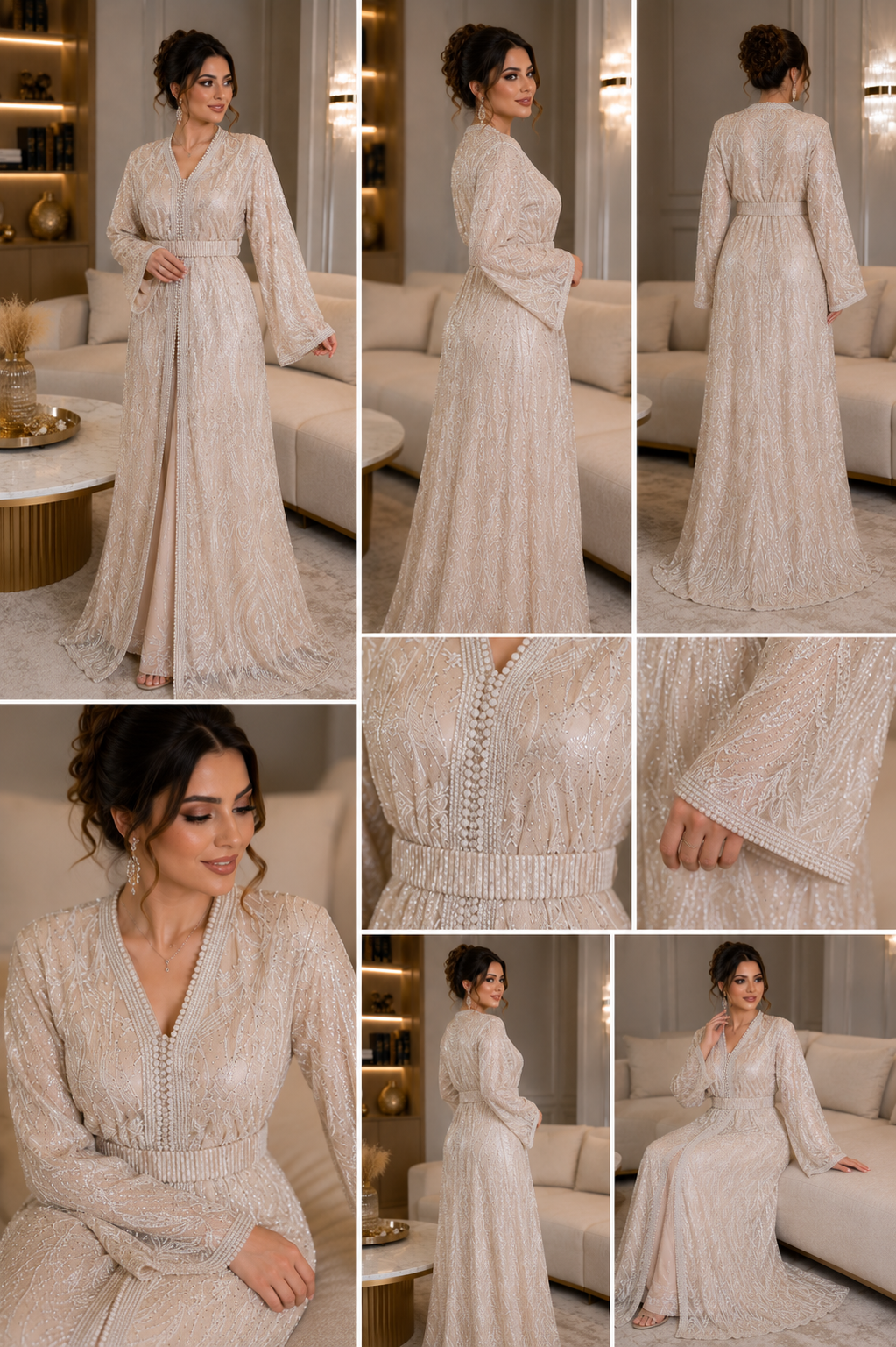 Le Caftan Nacre Impériale
