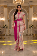 Caftan Élégance Rosée