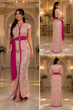 Caftan Élégance Rosée
