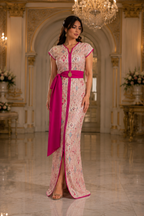 Caftan Élégance Rosée
