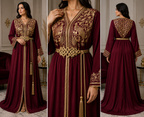 Caftan Impérial Paon