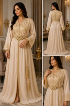 Caftan Impérial Paon