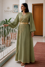 Caftan Racines d'Or en 6 couleurs