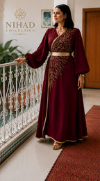Caftan Racines d'Or en 6 couleurs